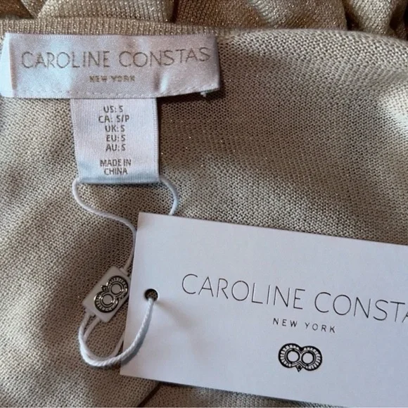 NWT Caroline Constas crochet maxi Tank dress sizes S OR M available GORGEOUS - Picture 8 of 12